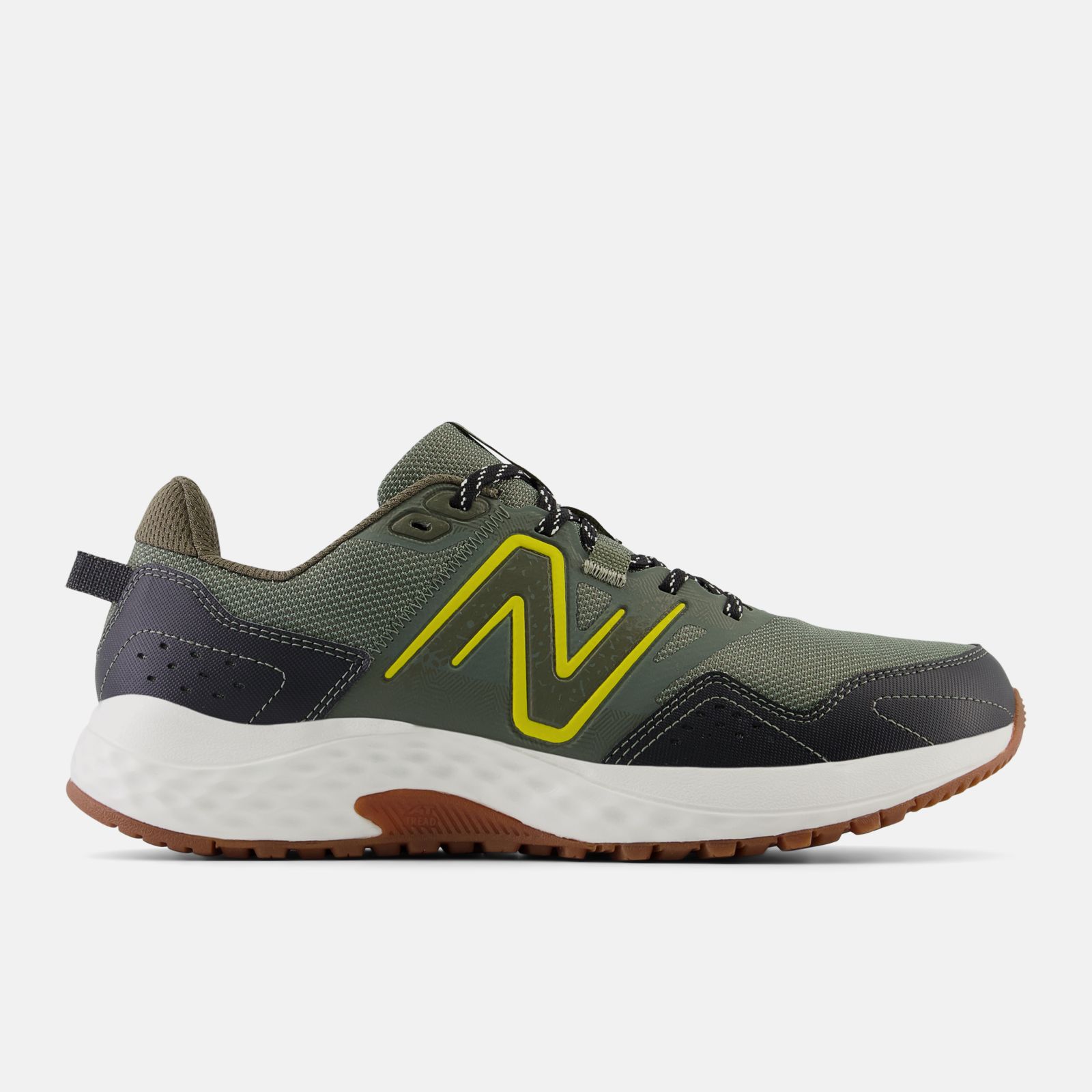 New Balance 410 v8, Dark Olivine, swatch