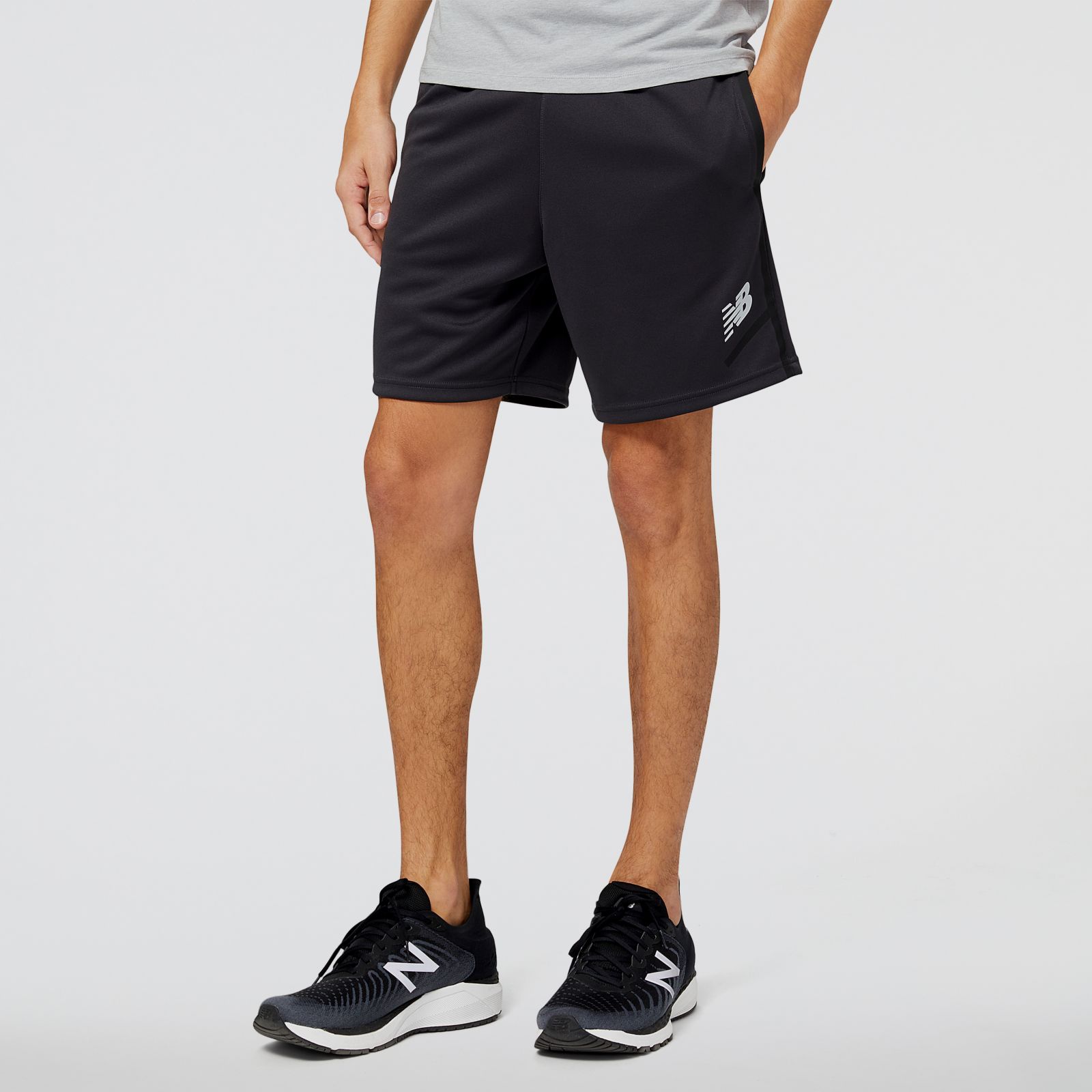 New Balance Tenacity Football Training Knit MS23127, Black, swatch