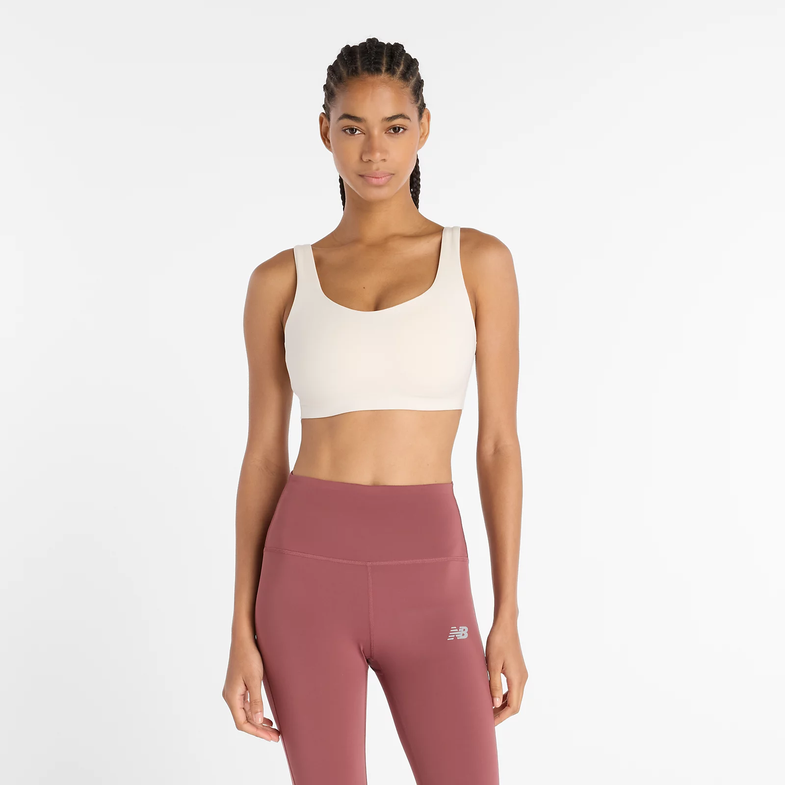 New Balance Crop Top NB Harmony Yoga WB51037, Linen, swatch