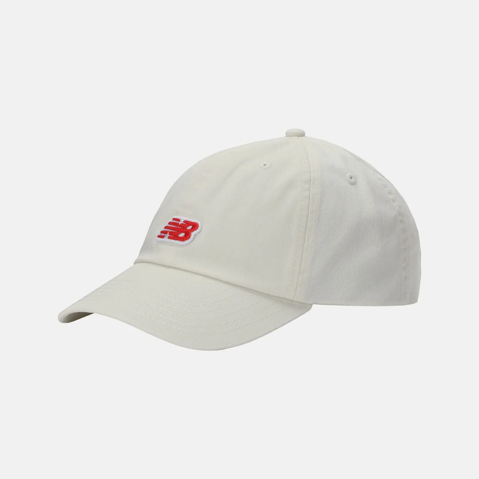 New Balance Gorra 6 Panel NB Patch Logo Hat LAH51013, Sea salt, swatch