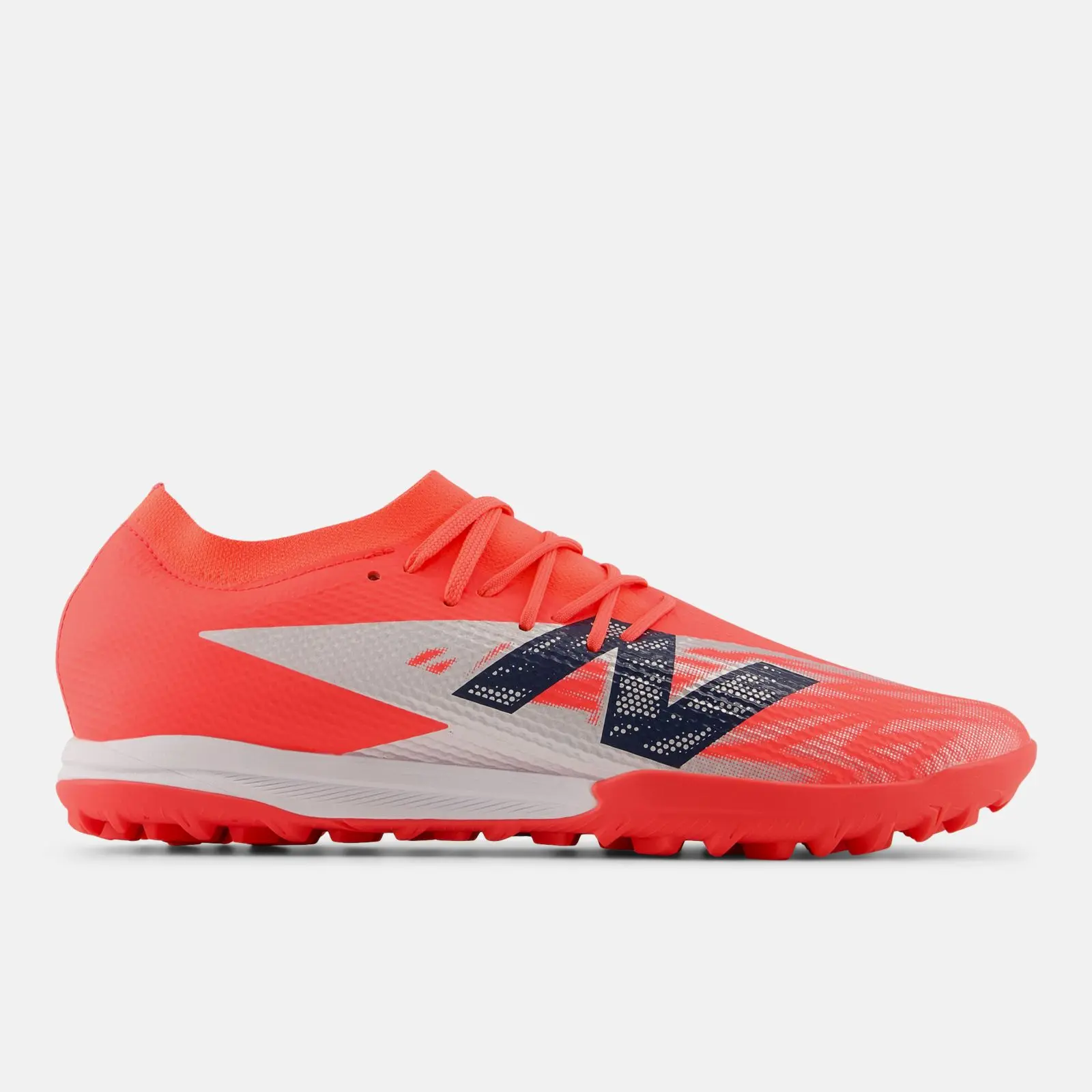 New Balance Furon Team TF V8, Energy Red/Navy/Light Cyclone, swatch