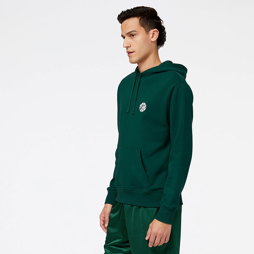 New Balance MTA23581CGN NB Hoops Essential, Dark green, large