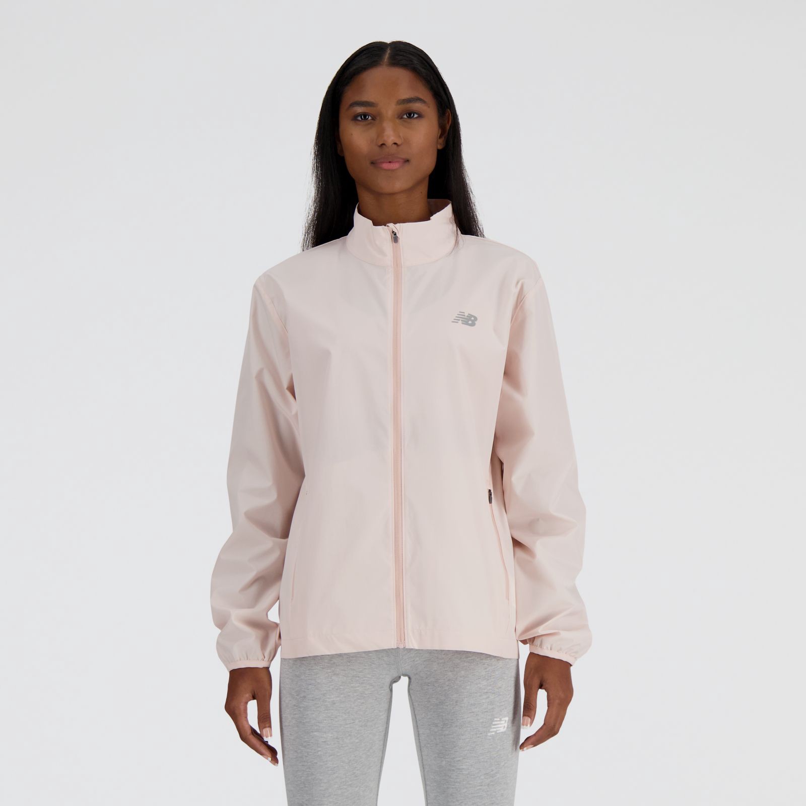 New Balance Campera Iconic Collegiate wove WJ41508, quartz pink, swatch