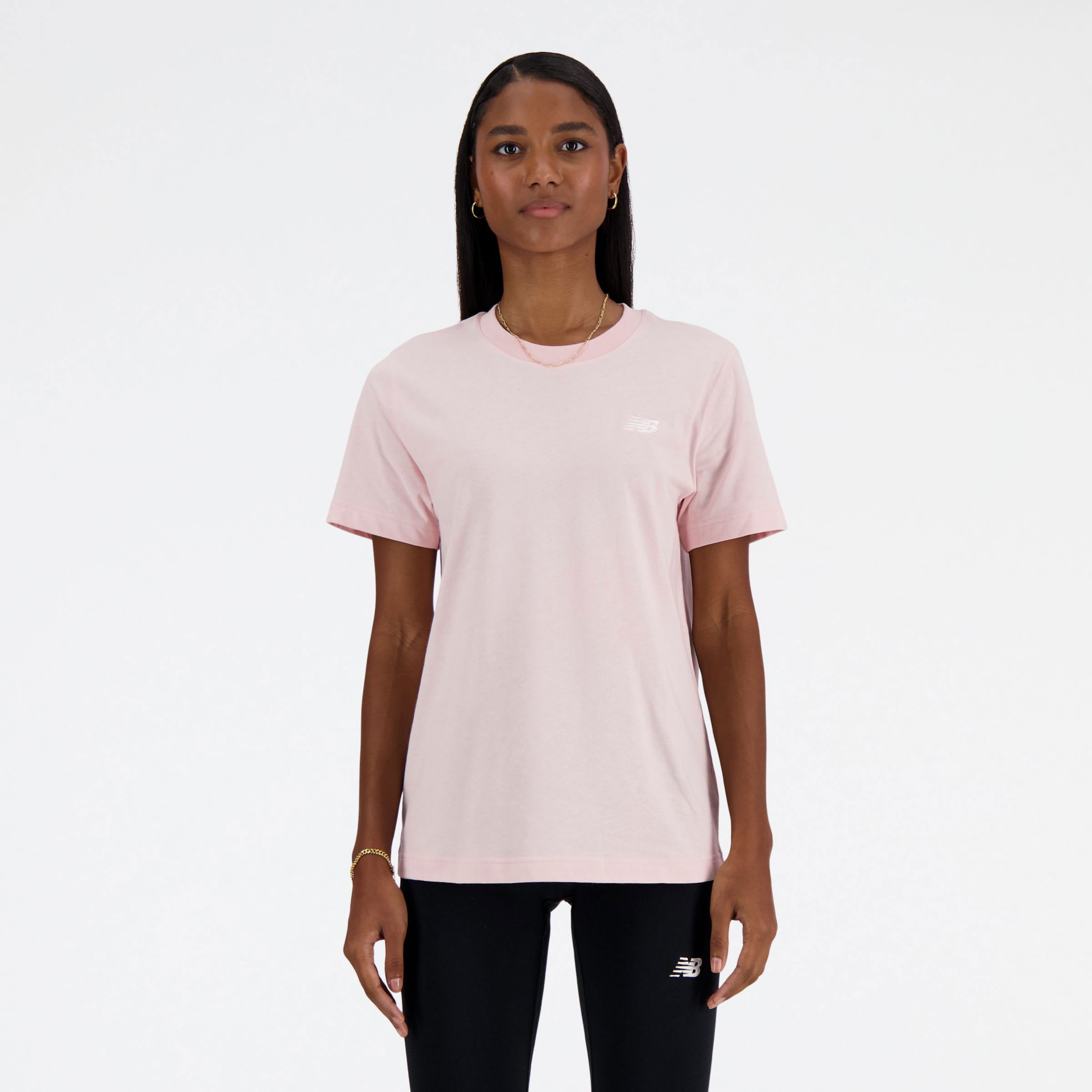 New Balance Sport Essentials Jersey WTA41509, Light/Rose, swatch