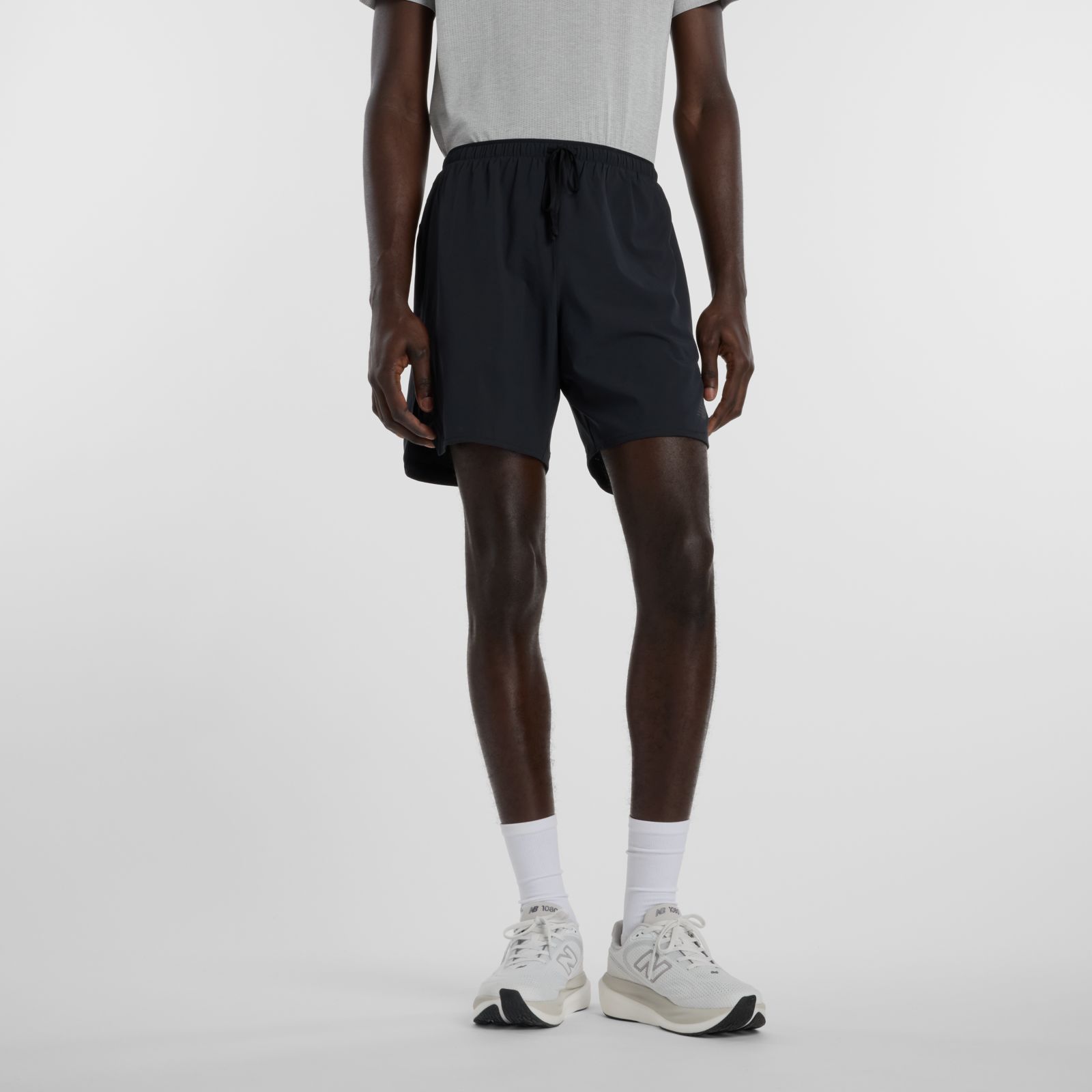 New Balance RC Essential Short 7" MB61C99E, black, swatch