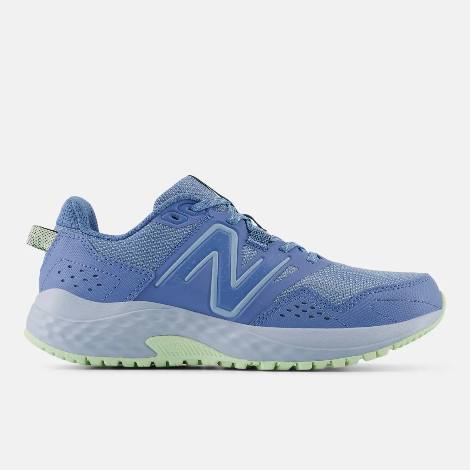 New Balance 410 v8, Blue laguna/light chrome blue/melon water, swatch