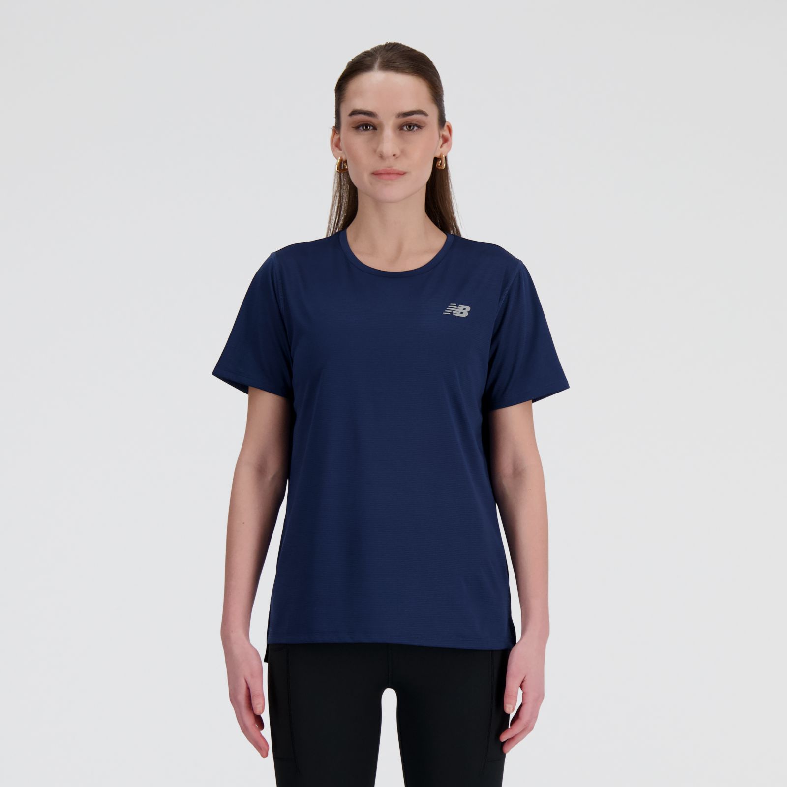 New Balance Remera Sport Essentials T-Shirt WT41222 W, Navy, swatch