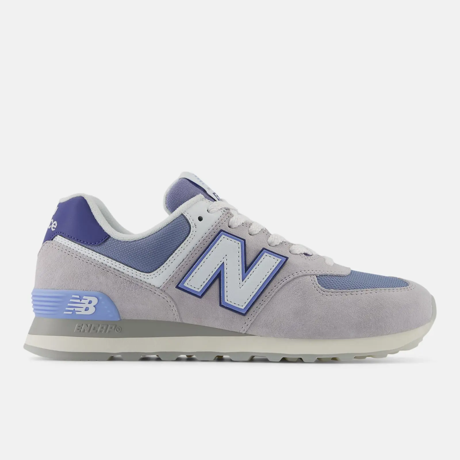 New Balance 574, Pearl Grey/White, swatch