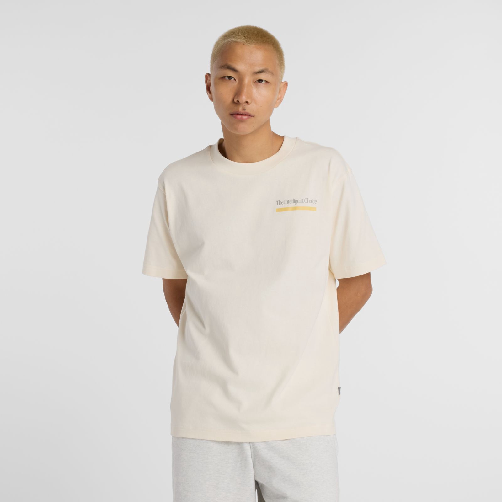 New Balance Remera Athletics Intelligent Choice MT53900, Permafrost, swatch