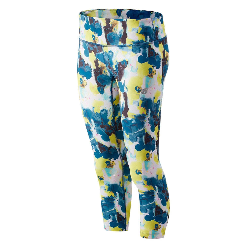New Balance Printed Accelerate Capri WP11211, Blue, swatch