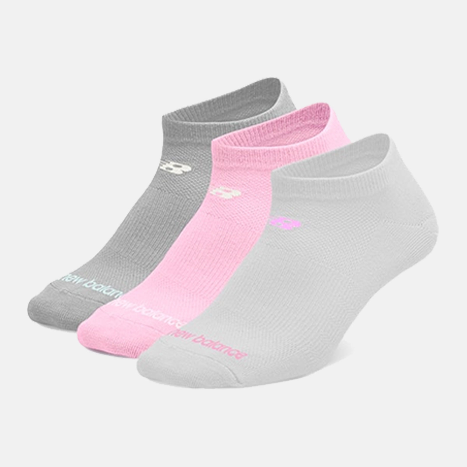 New Balance N850-6 BRN X3 NO SHOW 6, Grey/pink, large