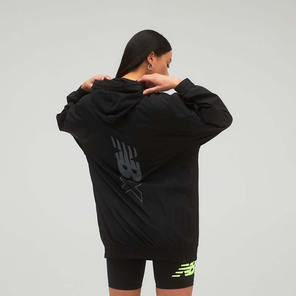 New Balance Campera Essentials NBX Jacket WJ13552, Black, large