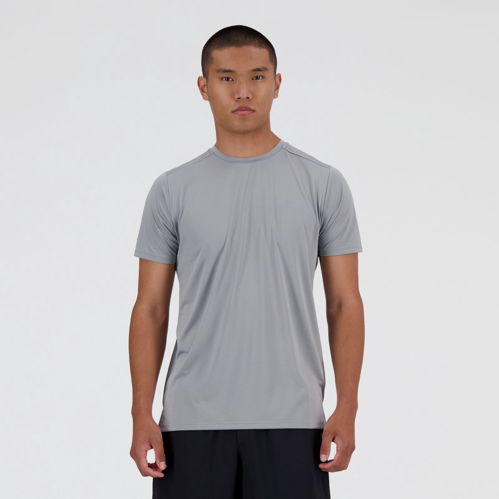 New Balance Remera Sport Essentials T-Shirt MT41222, Grey, swatch