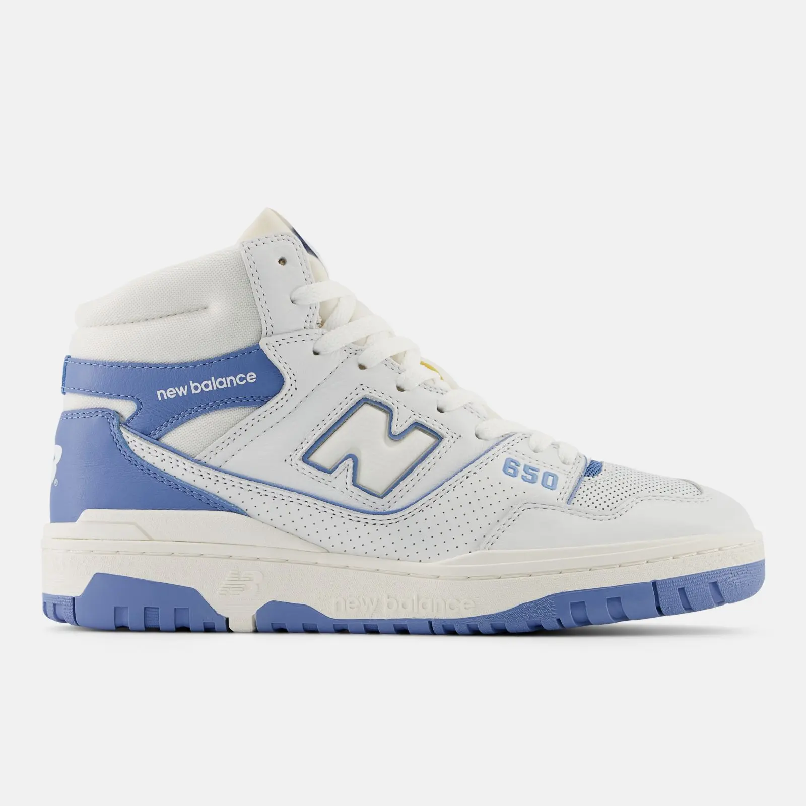New Balance 650, white/blue, swatch