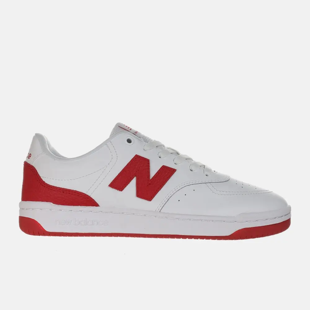 New Balance 80, White/red, swatch
