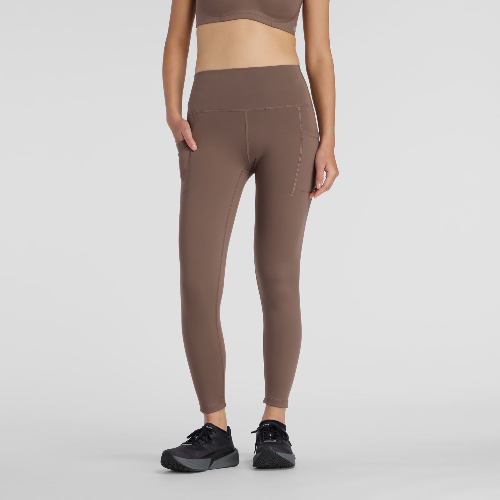 New Balance Calza NB Sleek Pocket High Rise Legging 25" WP51268, Cortado, swatch