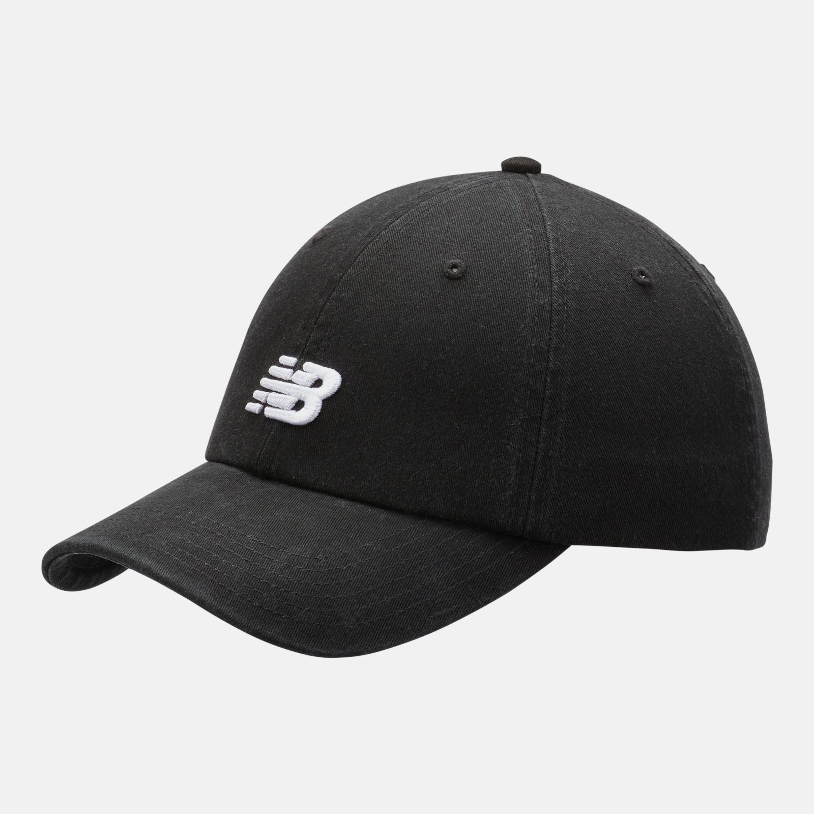 New Balance LAH91014BK 6 Panel Classic Hat, Black, large