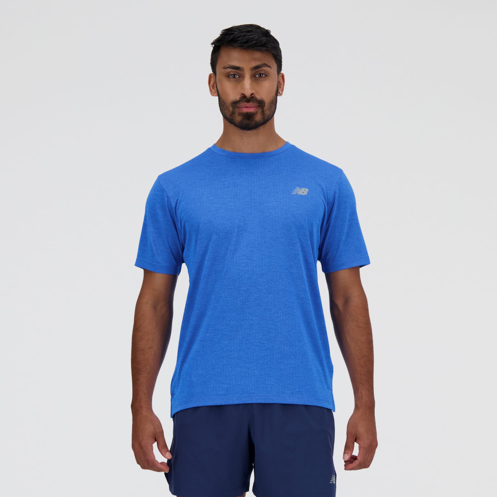New Balance Remera Athletics T-Shirt MT41253, Blue, swatch