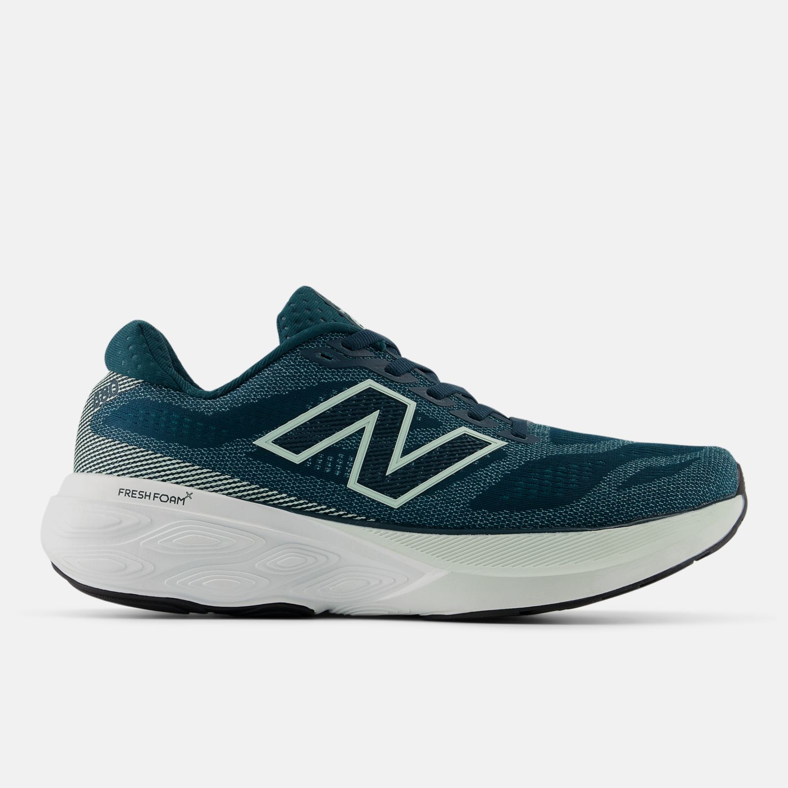 New Balance Fresh Foam X 880 v15, Medusa Green/Cosmic Jade, swatch