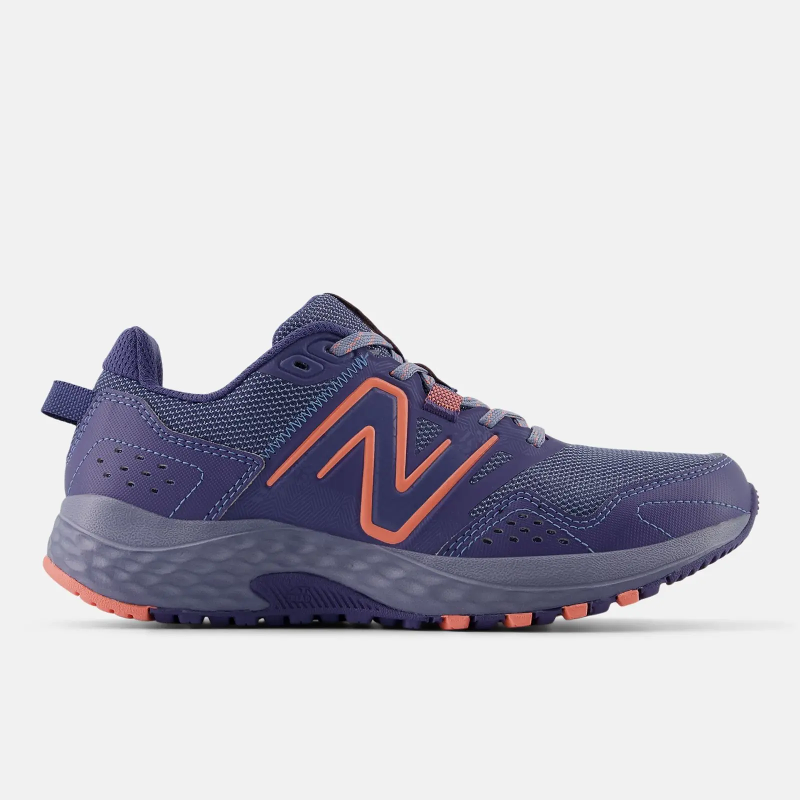 New Balance 410 v8, Blueberry/apricot, swatch