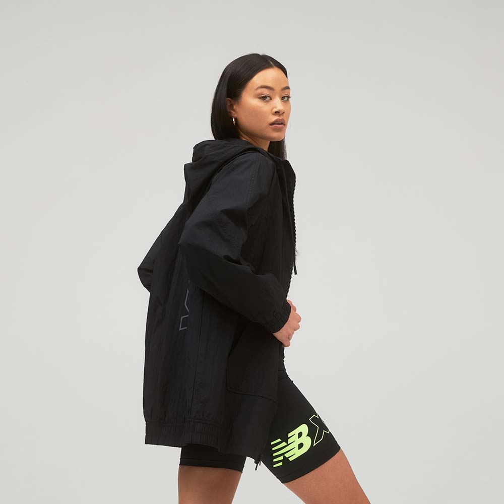 New Balance Campera Essentials NBX Jacket WJ13552, Black, large