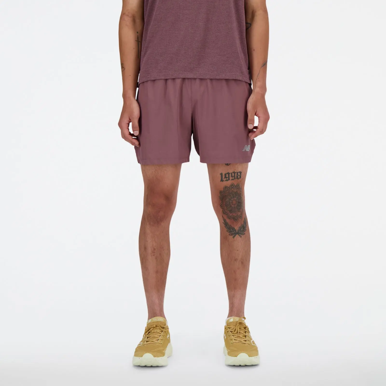 New Balance Short RC 5" MS41286, Licorice, swatch