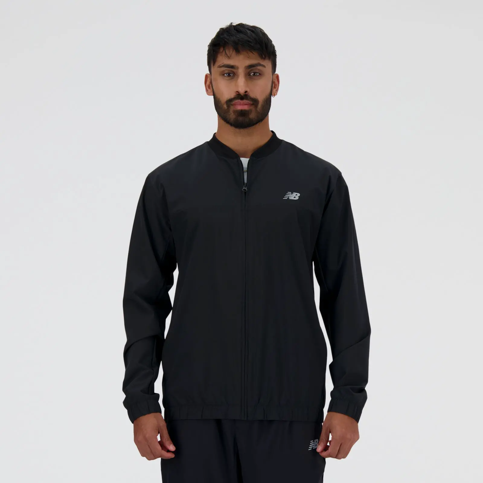 New Balance Campera Stretch Bomber MJ41017, Black, swatch
