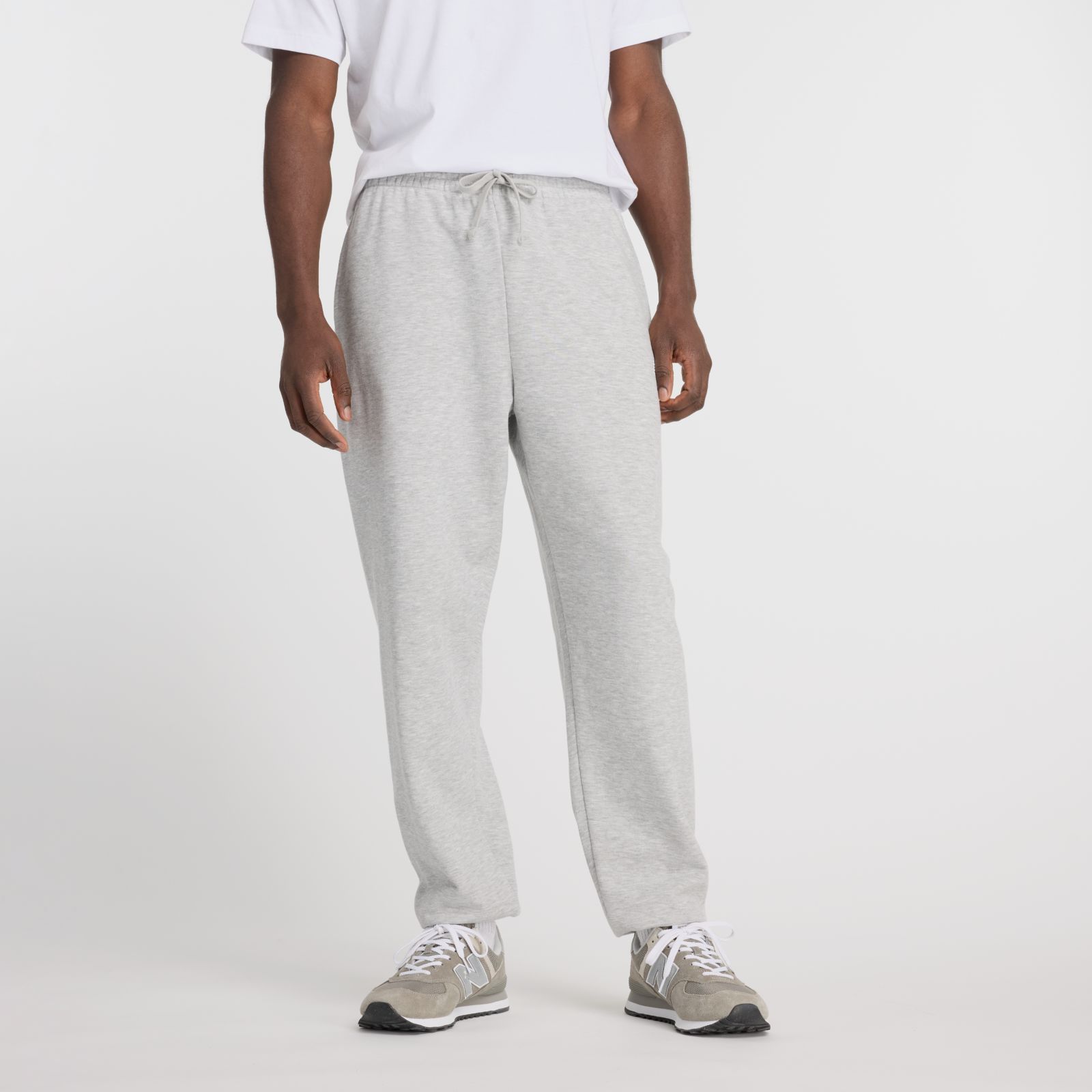 New Balance Sport Essentials French Terry Jogger MPA41519, Light/Grey, swatch