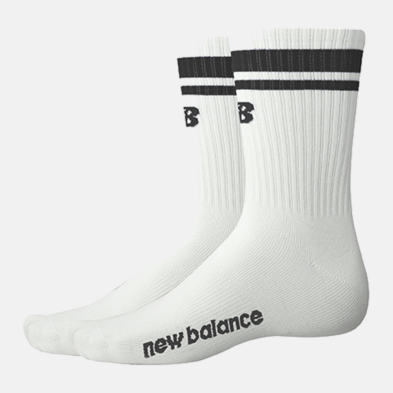 New Balance Medias Lifestyle Essentials Line LASA32163, White/Black, swatch