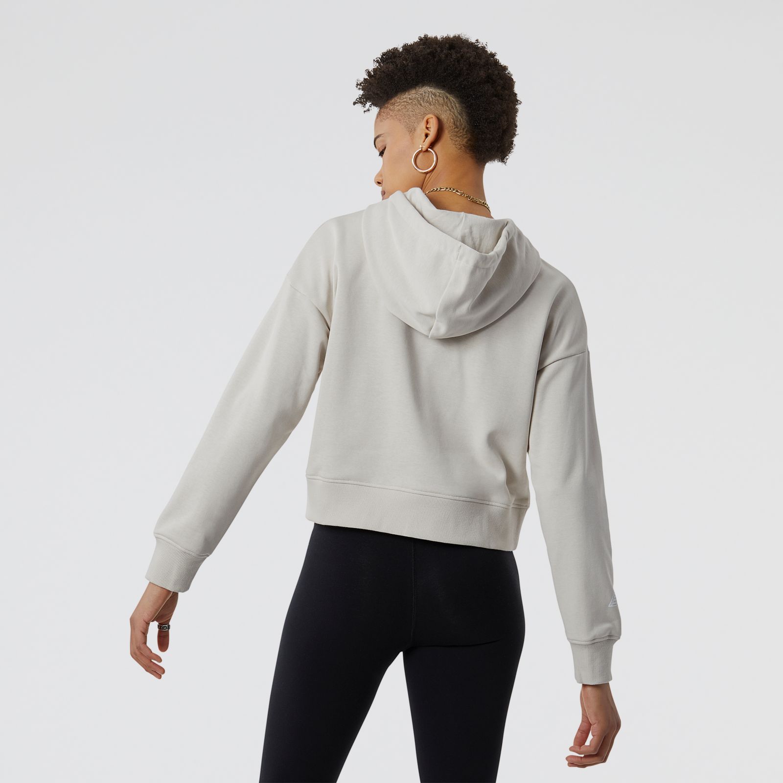 New Balance WT23512MBM  NB Essentials Hood, Beige, large