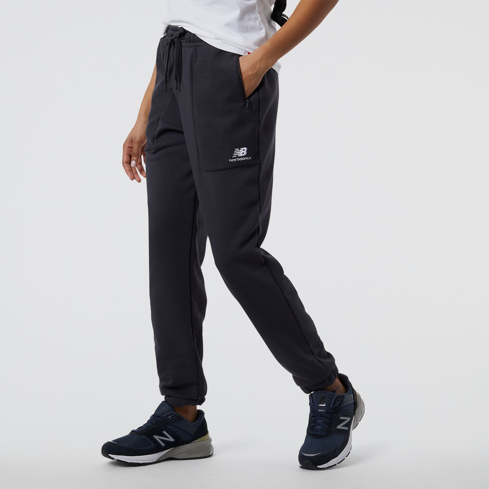 New Balance WP23500PHM NB Athletics Sweatp, Black, large