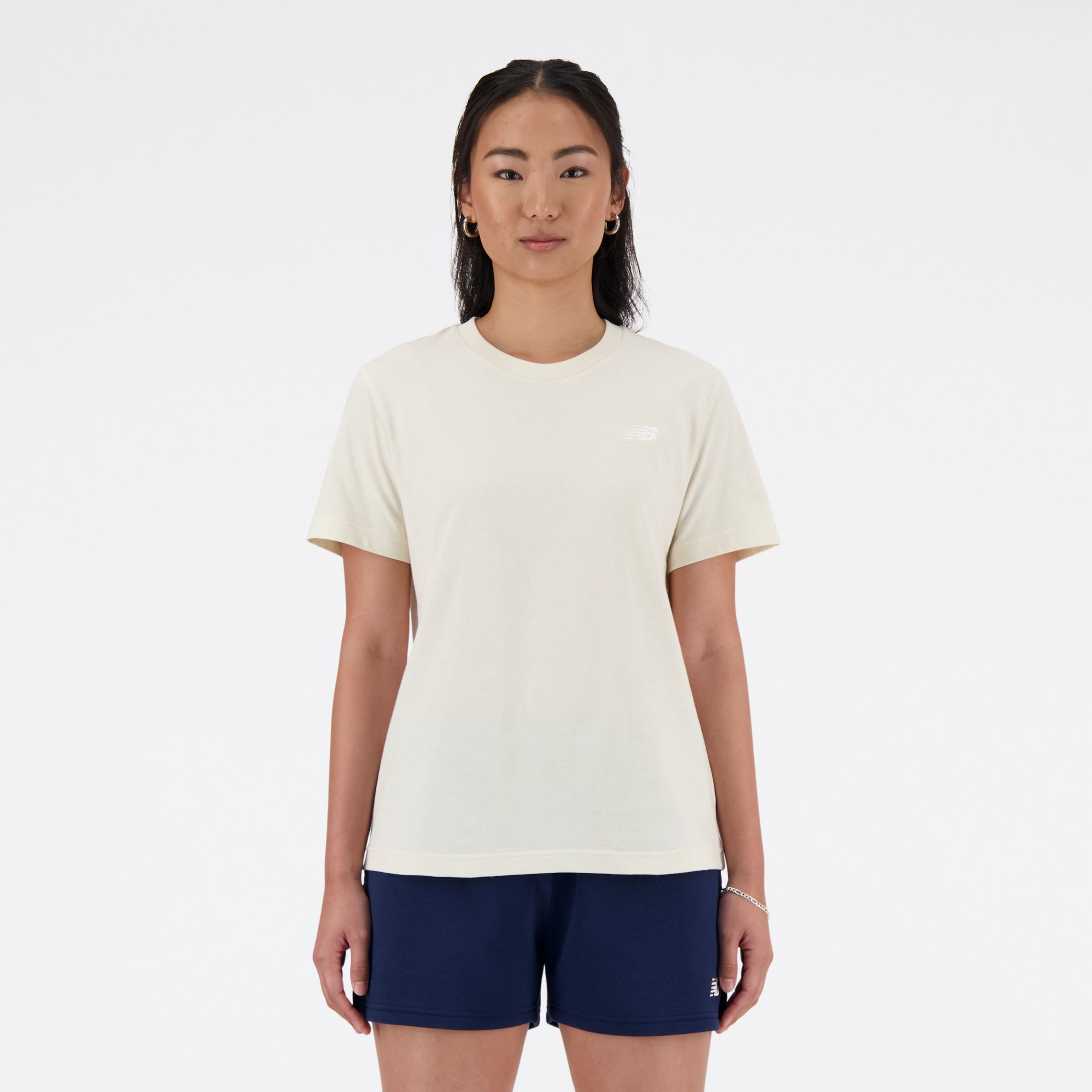 New Balance Remera Sport Essentials Jersey WTA41509, Linen, swatch