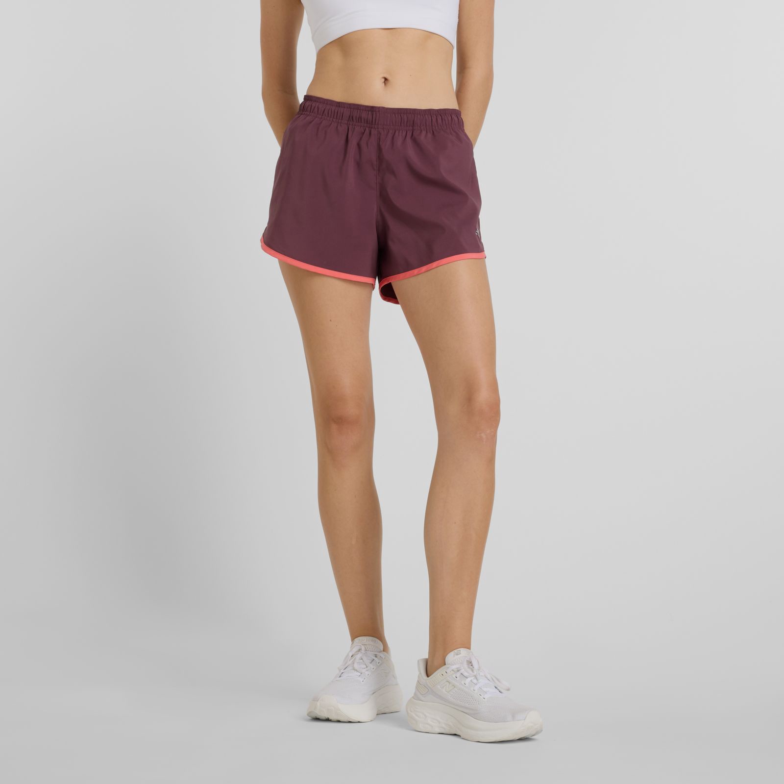 New Balance Short Sport Essentials WS41226, Faded Plum, swatch