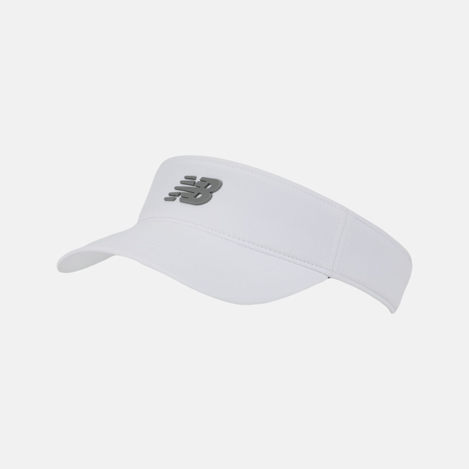 New Balance Gorra Performance Visor V 2.0 LAH51003, White, swatch