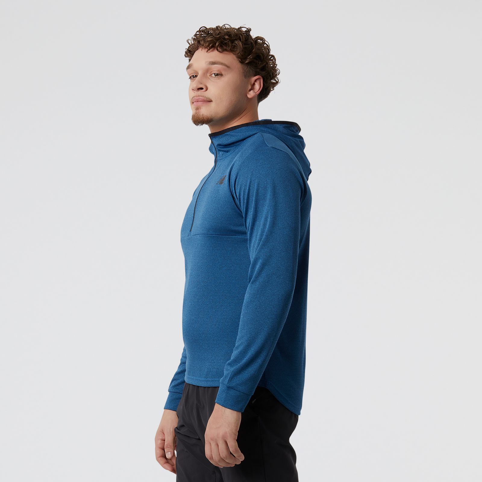 New Balance MT21089CO Tenacity Hooded Quar, Blue, large