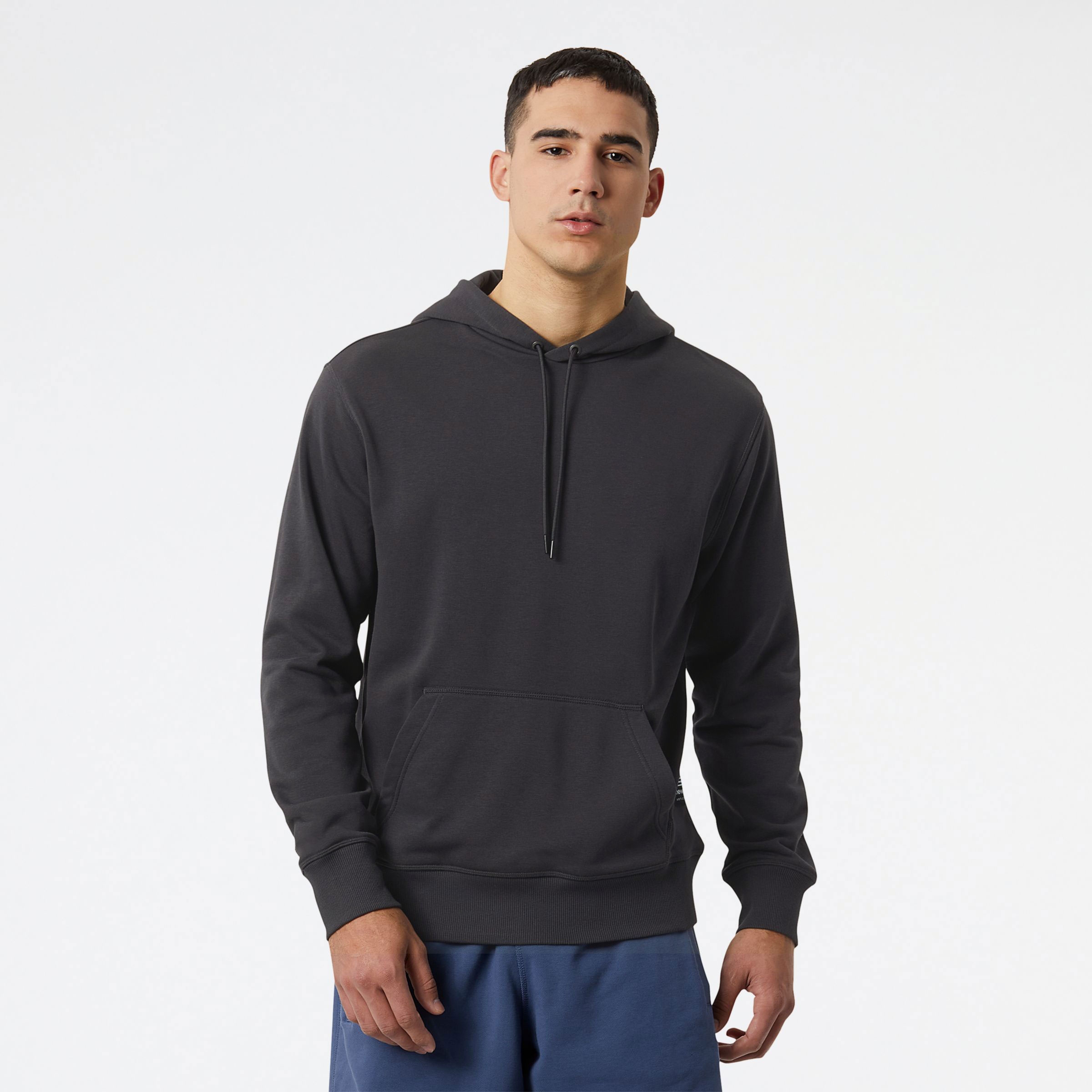 New Balance Athletics Jacob Rochester Hoodie MT23555, Dark grey, large