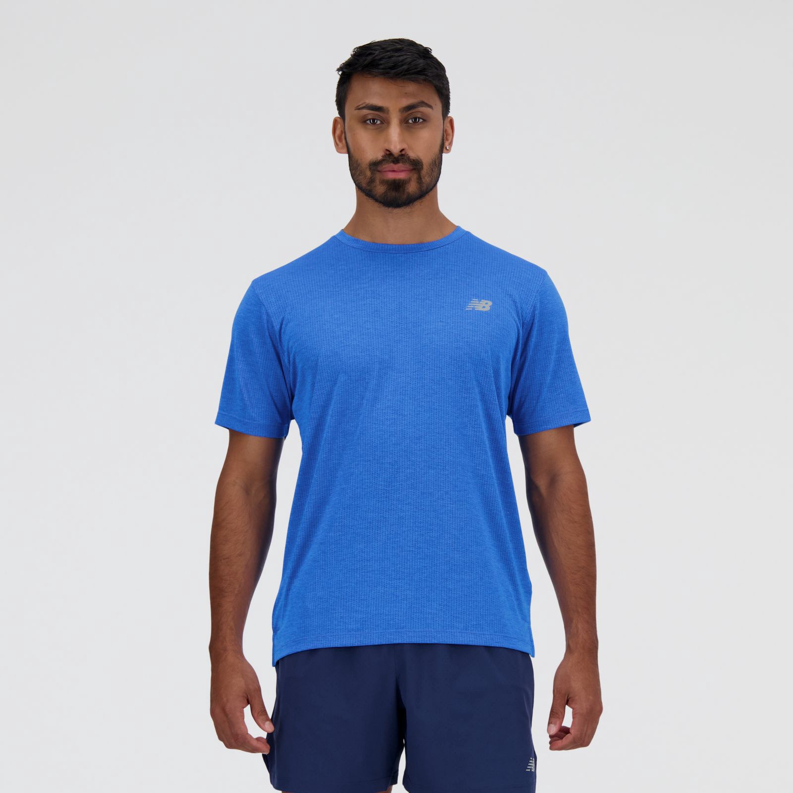 New Balance Remera Athletics T-Shirt MT41253, Blue, swatch