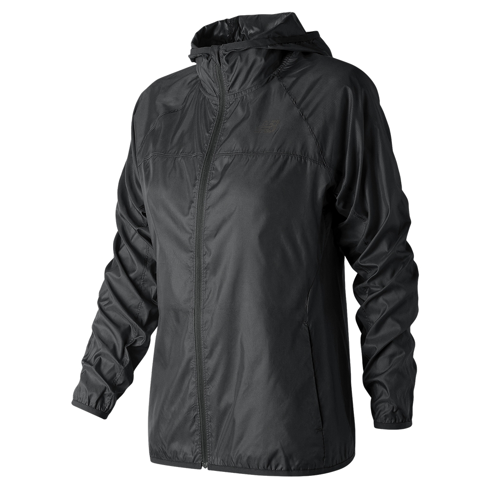 New Balance Accelerate  Windcheater Jacket 2.0 WJ91159, Black, large