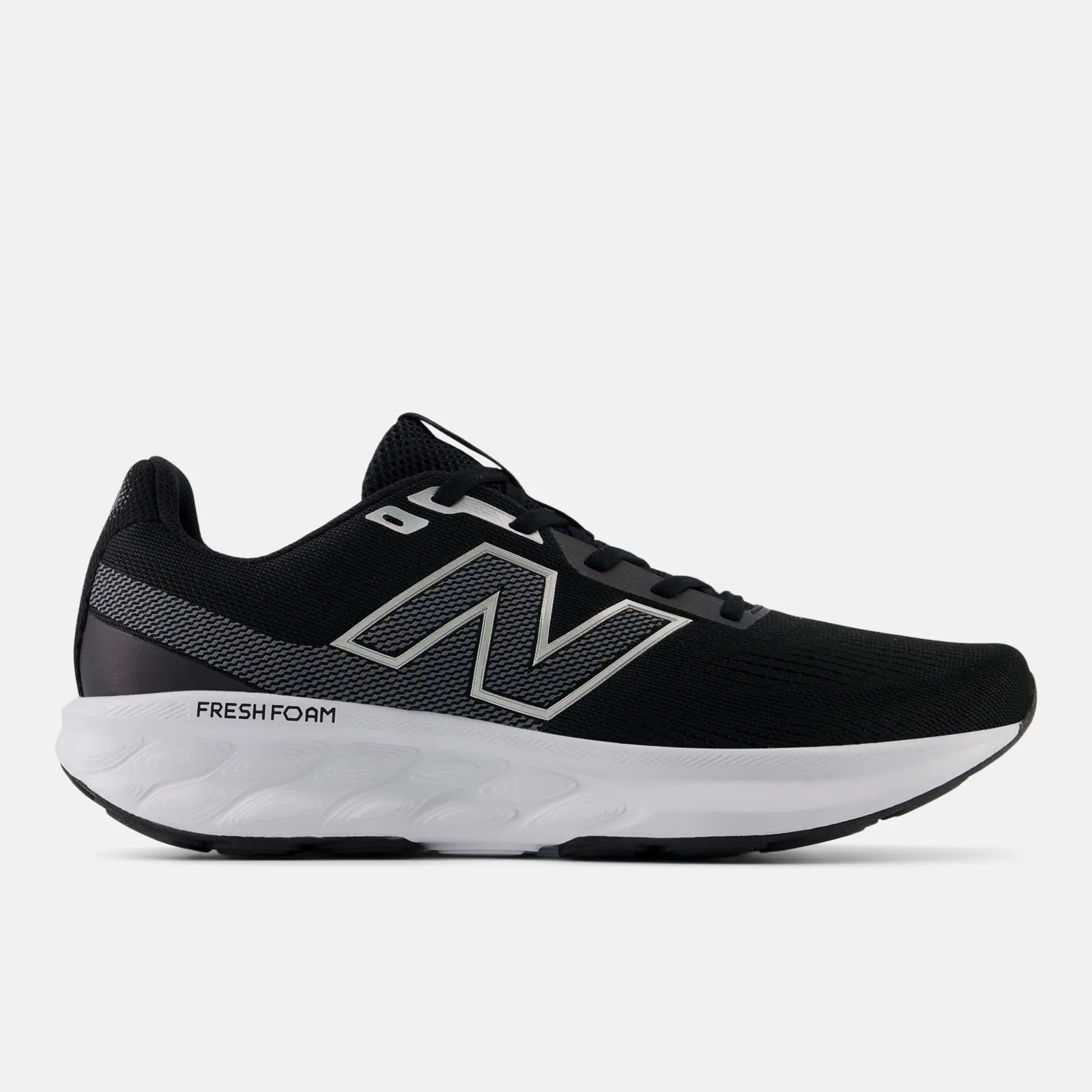 New Balance Fresh Foam 520 v9, Black/Castlerock/Silver Metallic, swatch