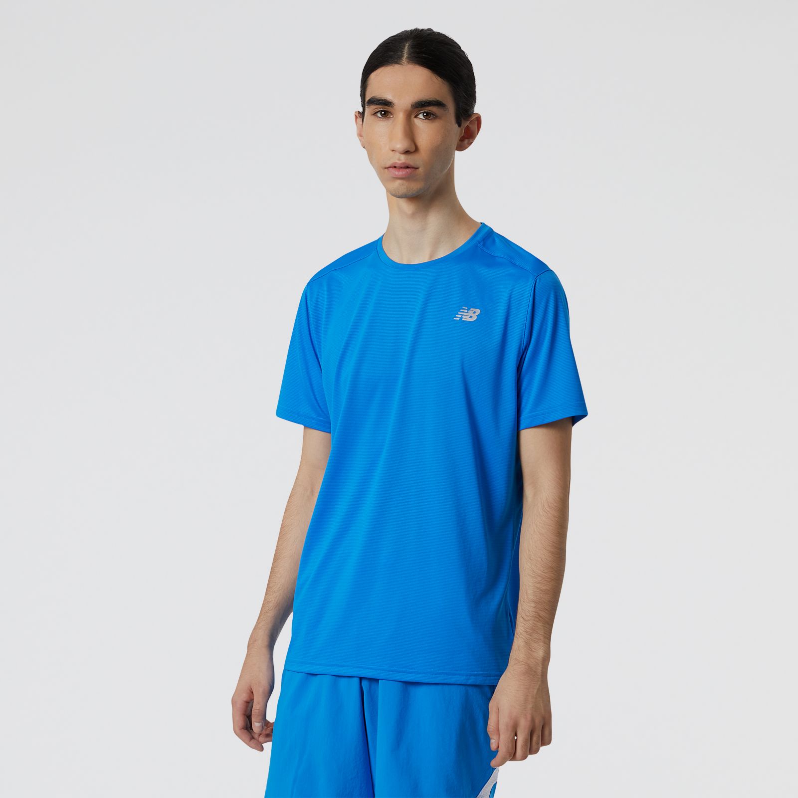New Balance Accelerate Short Sleeve MT03203, Royal, swatch