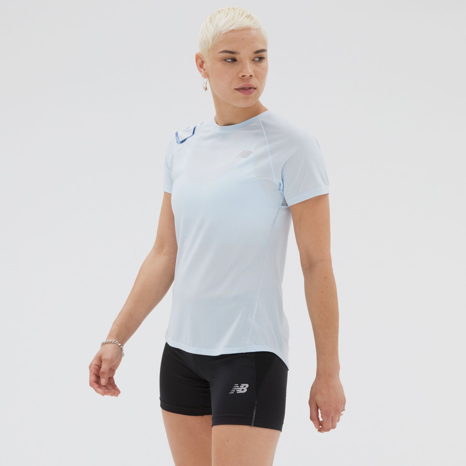 New Balance WT21263SL2 Printed Impact Run , Sky blue, large