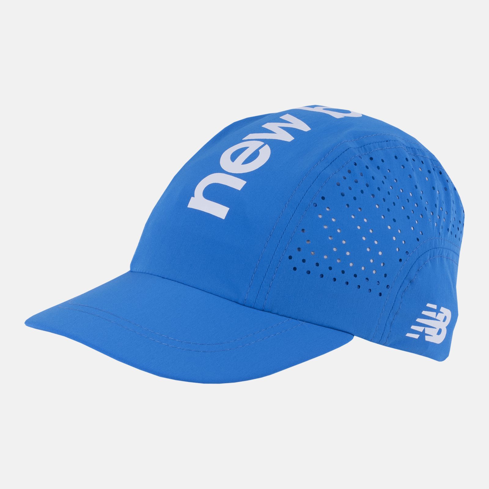 New Balance Gorra Linear Running LAH21110, Blue, swatch