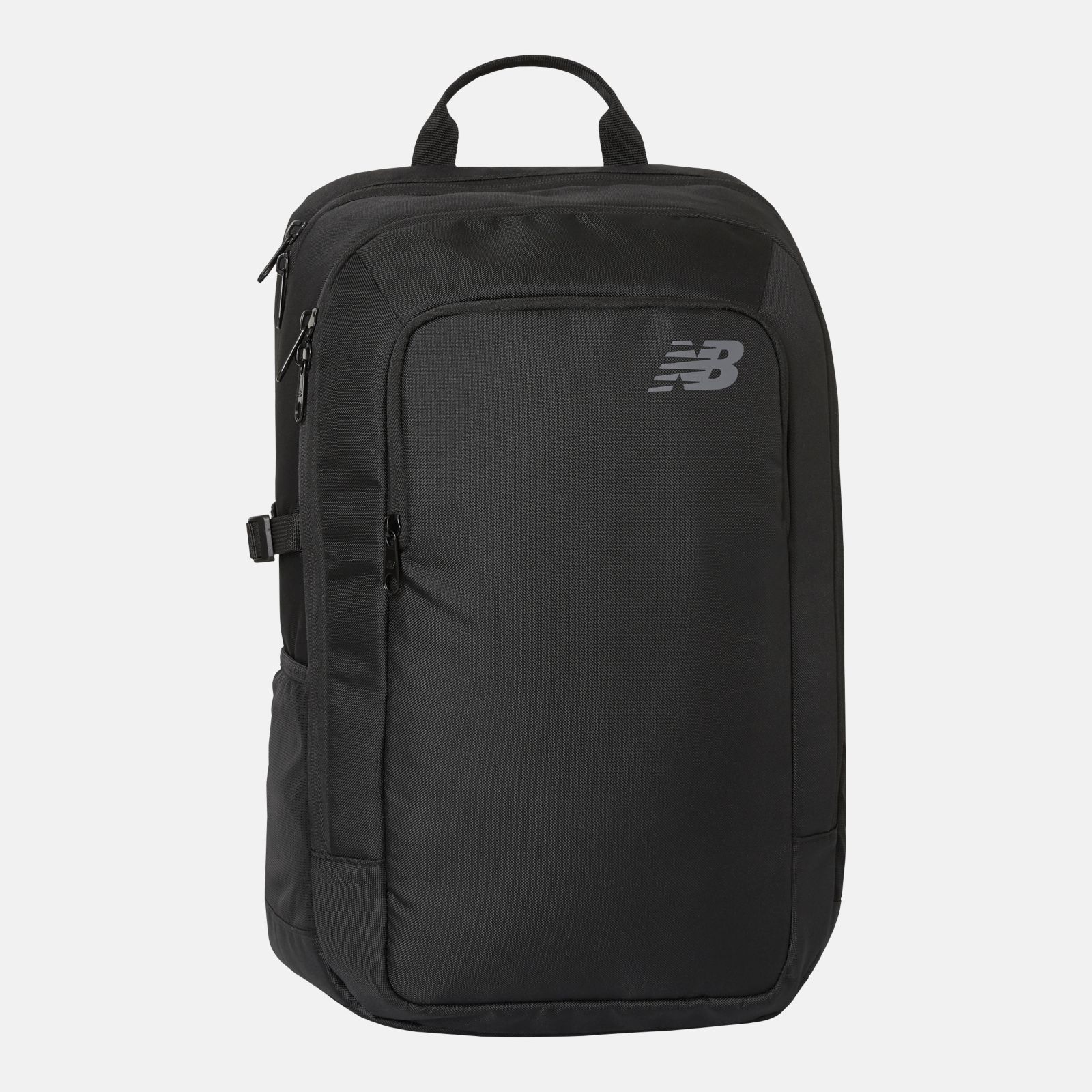 New Balance Logo Backpack LAB23091, Black, swatch
