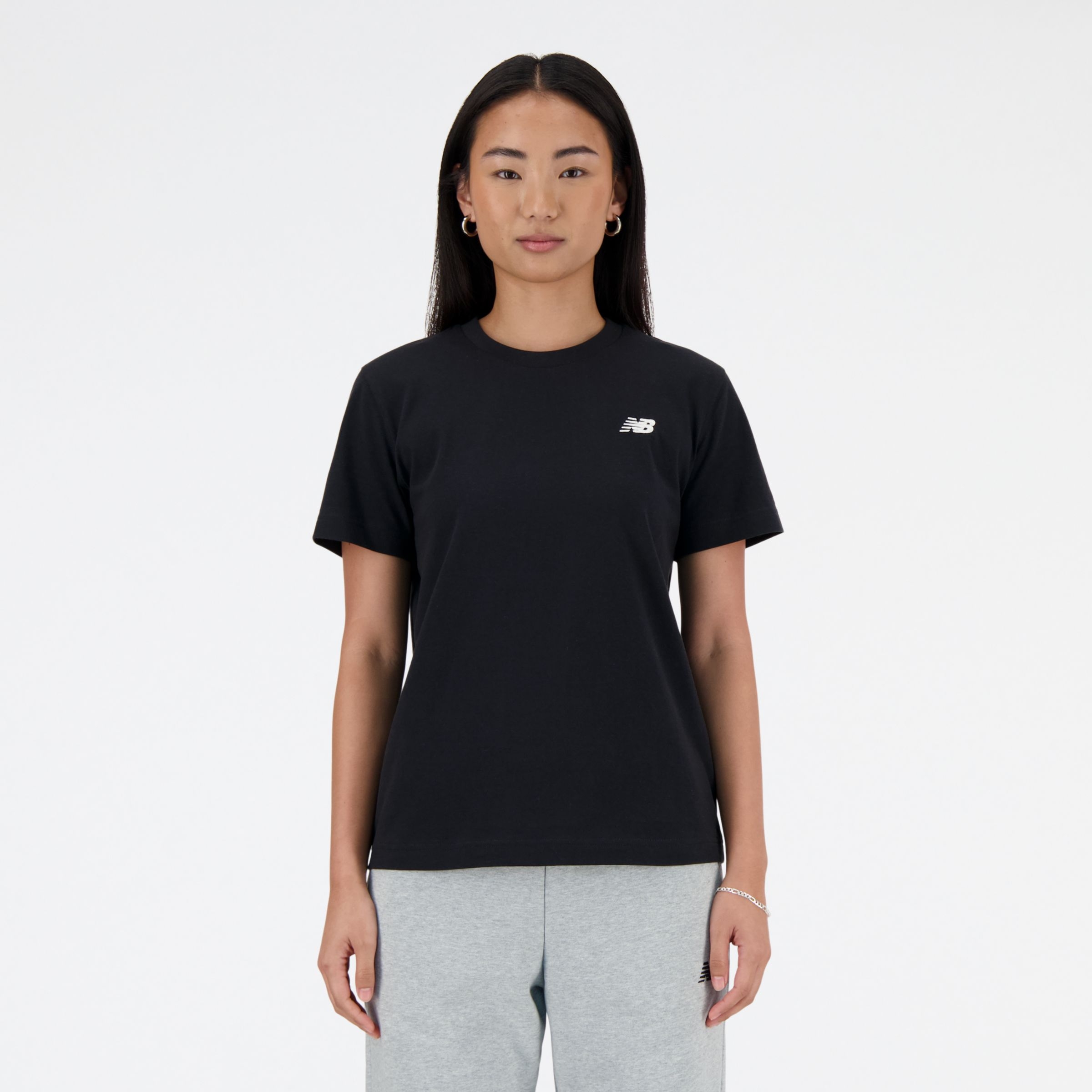 New Balance Sport Essentials Jersey WTA41509, Black, swatch