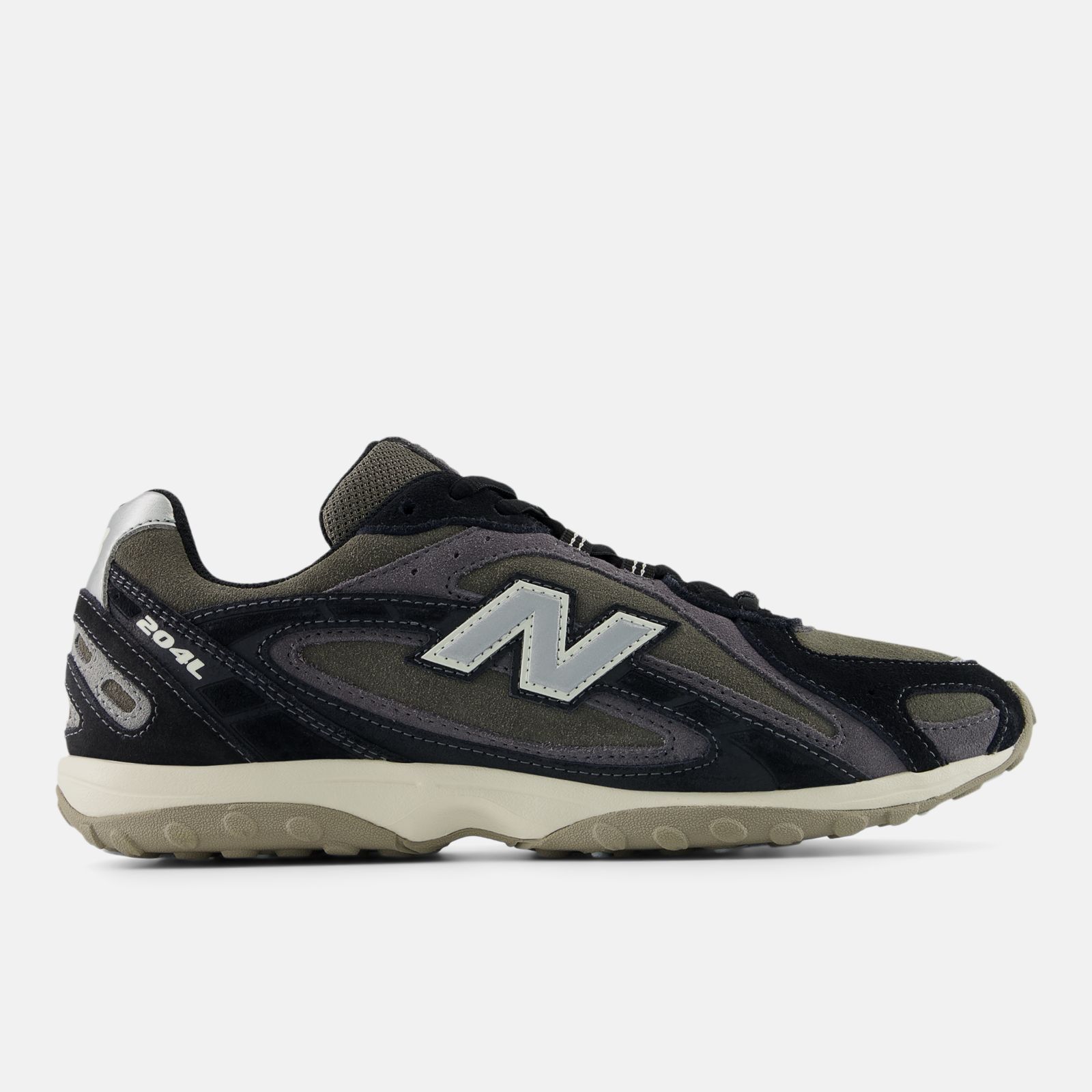 New Balance 204L, Black/Magnet, swatch