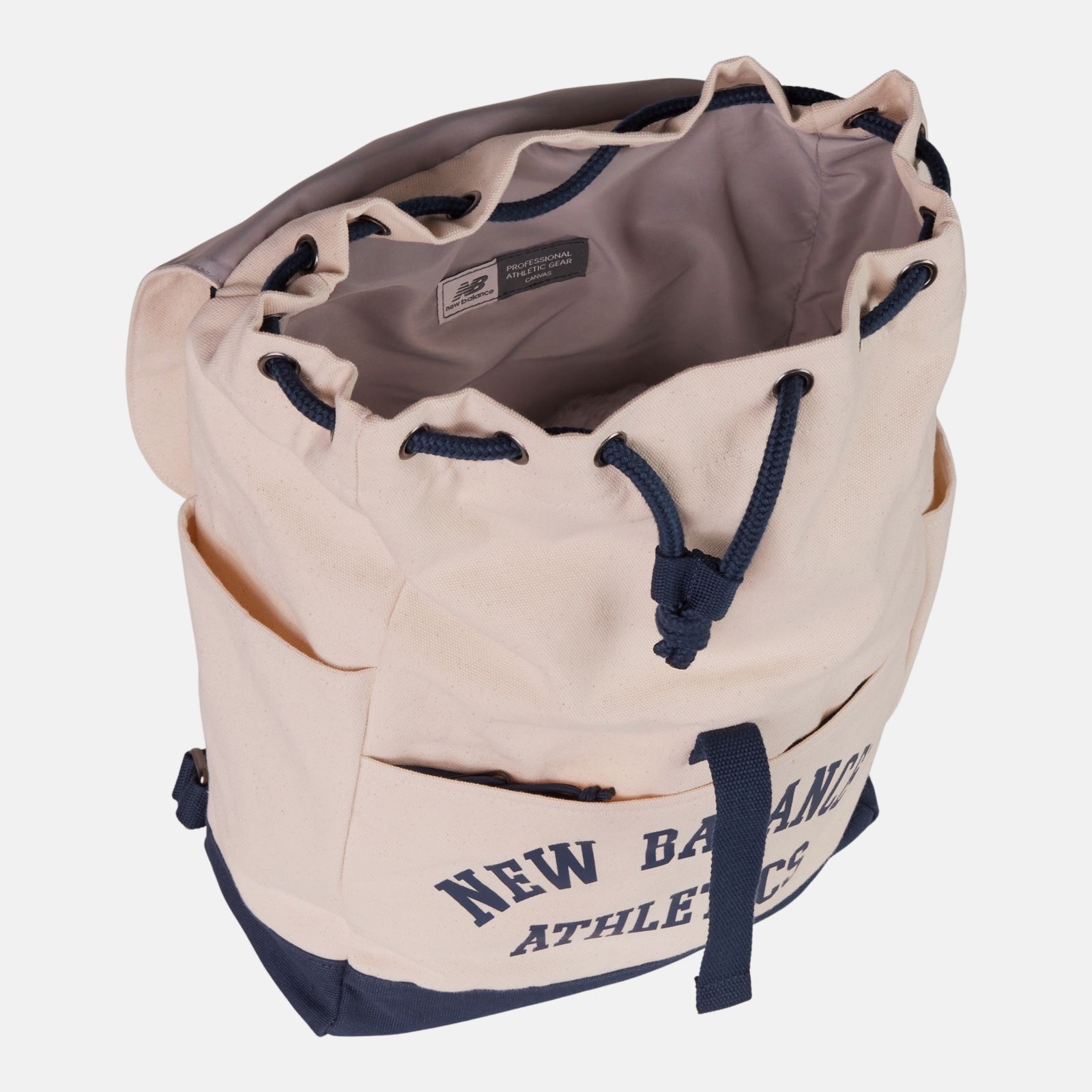 New Balance LAB23170NNY CANVAS BACKPACK, Navy, large
