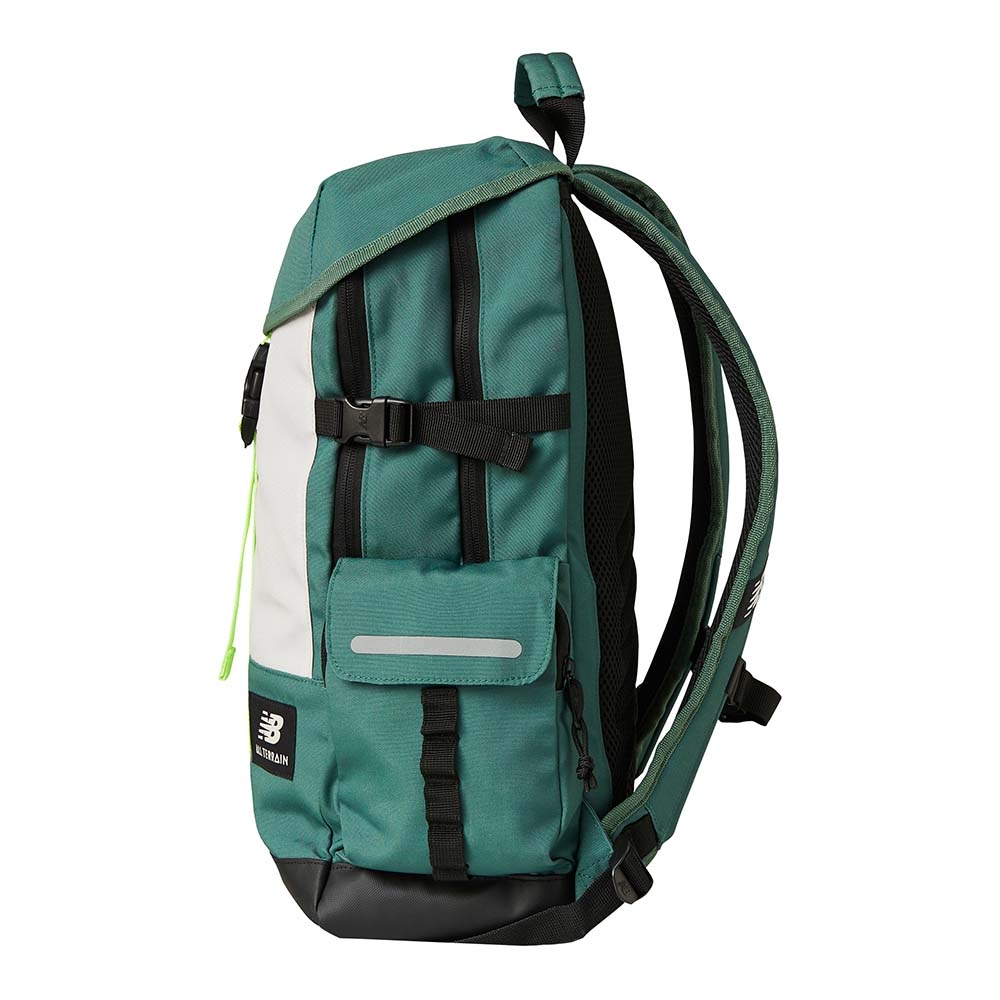 New Balance LAB23022PXG FLAP BACKPACK, Green, large
