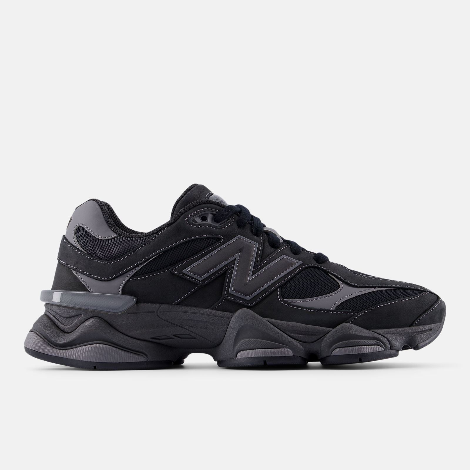 New Balance 9060, Black/Castlerock, swatch