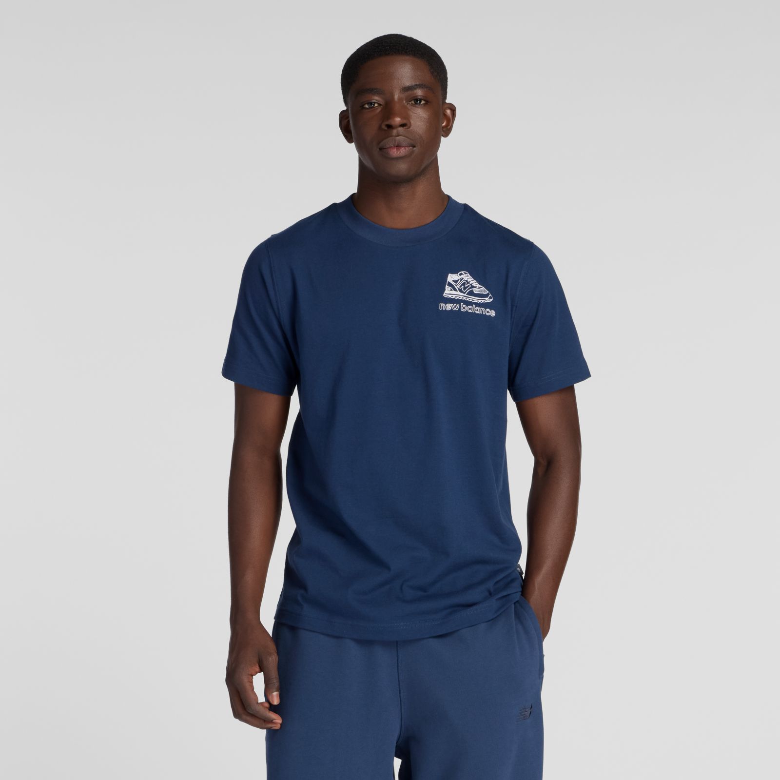 Remera Left Chest Shoe Sketch T-Shirt MTA53962