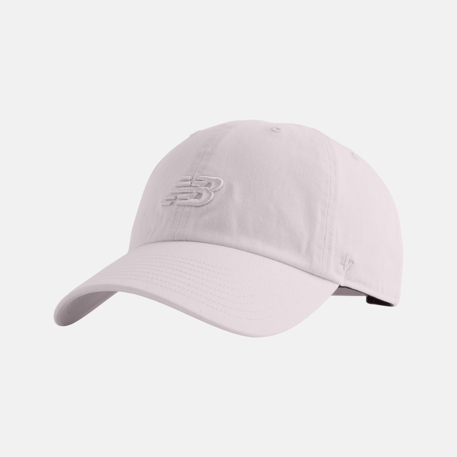New Balance Gorra '47 Clean Up Hat LAH00151, Pink Granite/White, swatch